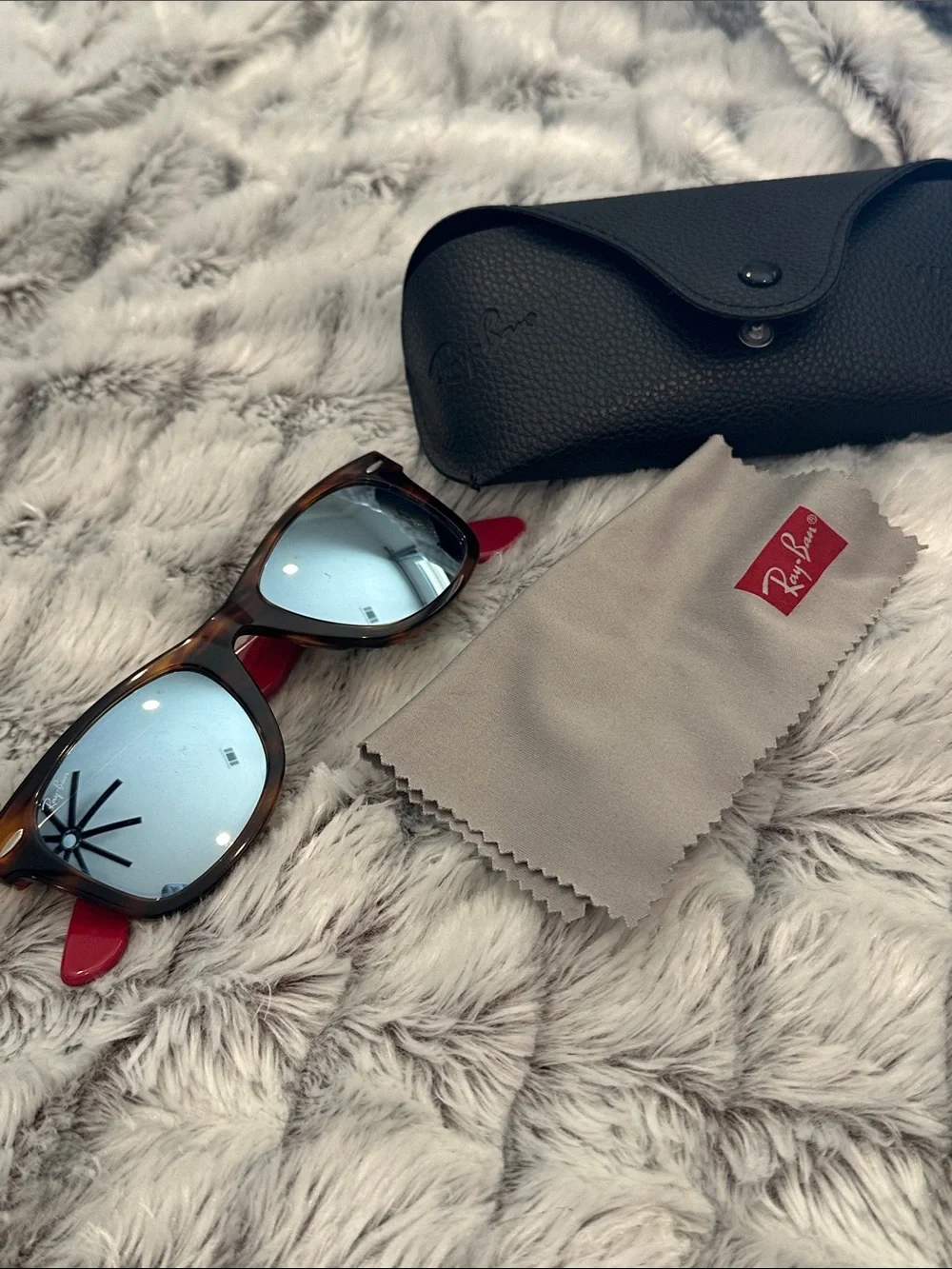Ray-Ban Wayfarer Tortoiseshell Sunglasses